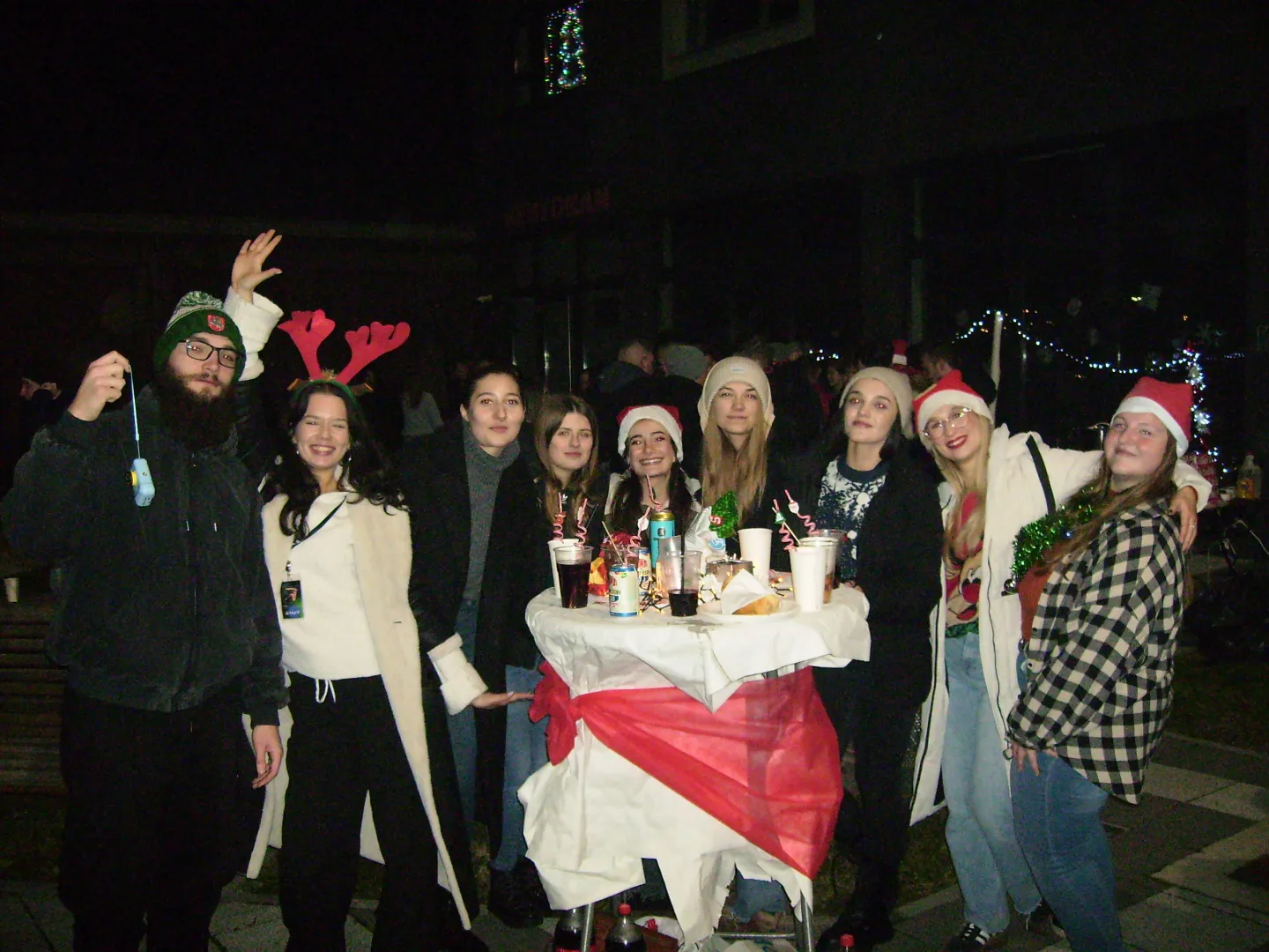 Adventsko druženje ispred Studentskog doma dr. Franjo Tuđman