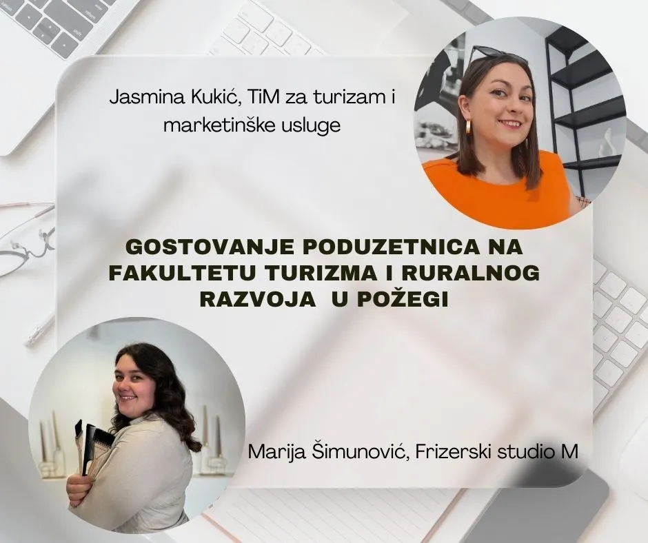 Gostovanje poduzetnica na Fakultetu turizma i ruralnog razvoja  u sklopu kolegija Poduzetništvo i inovacije