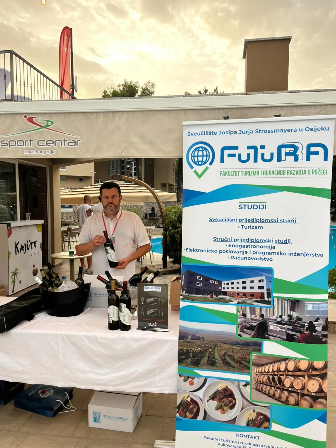 Međunarodno predstavljanje fakultetskih studija i akademskih vina na festivalu BLAŽ Enology