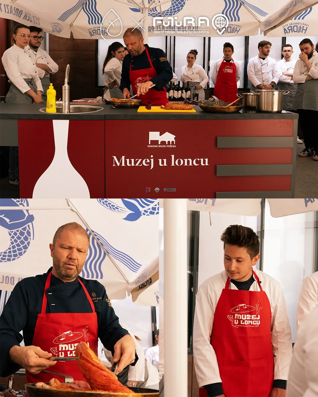 Chef Vatrenih Tomica Đukić inspirirao studente FUTURRE vrhunskom gastronomijom